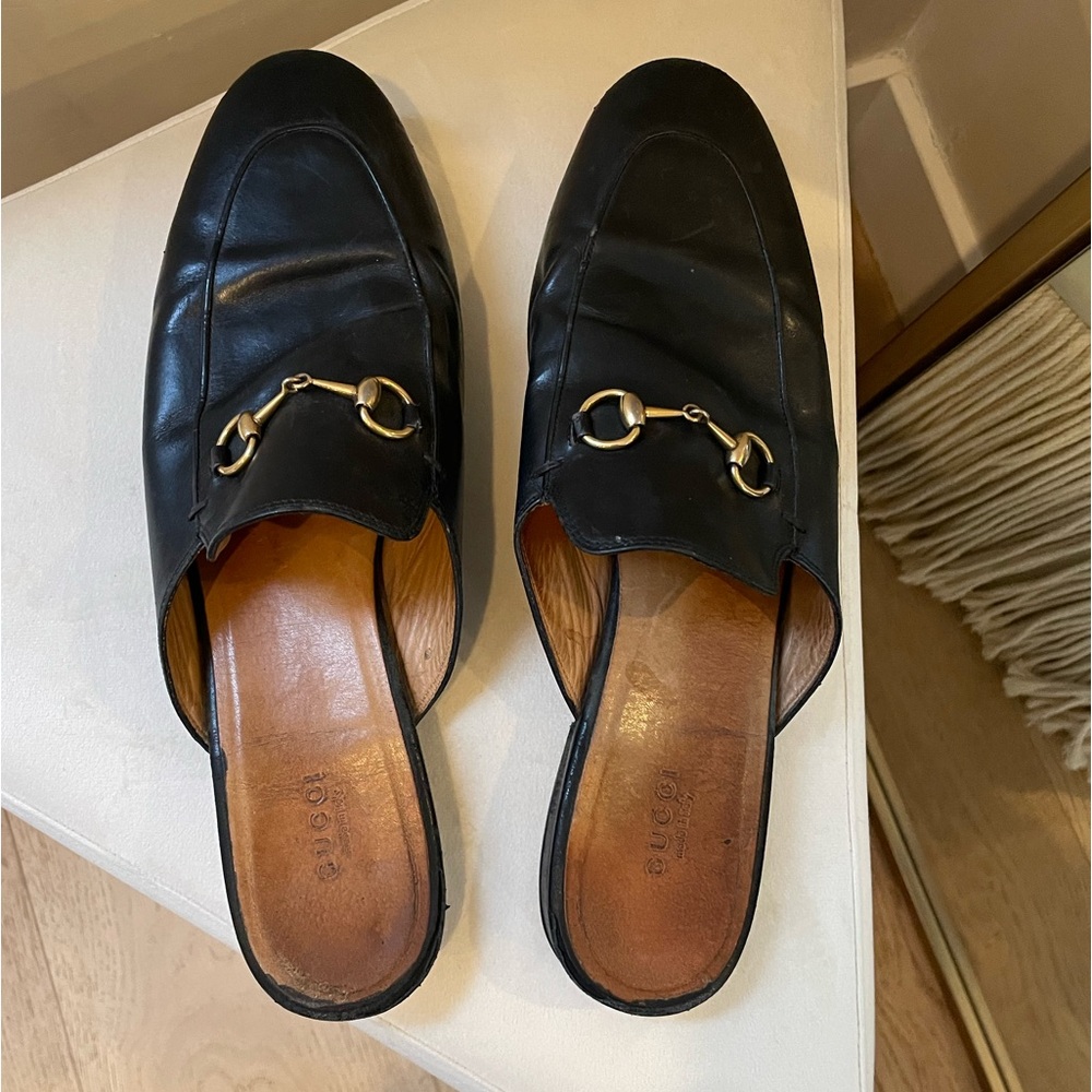 Gucci Women Horsebit Slide Loafers